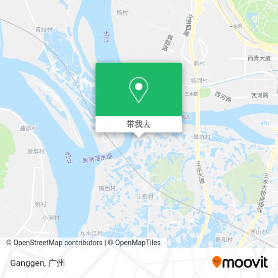 Ganggen地图