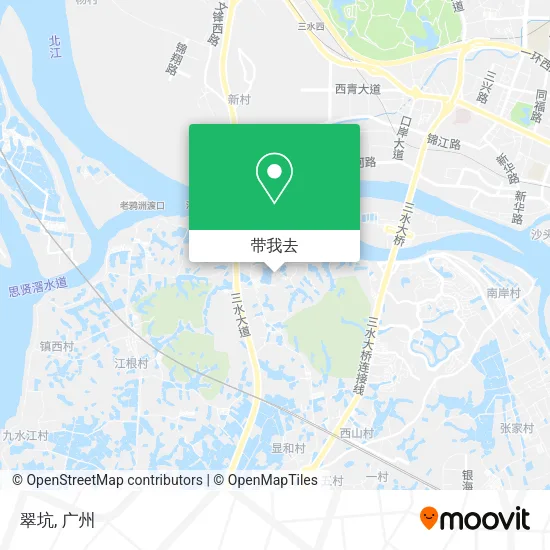 翠坑地图
