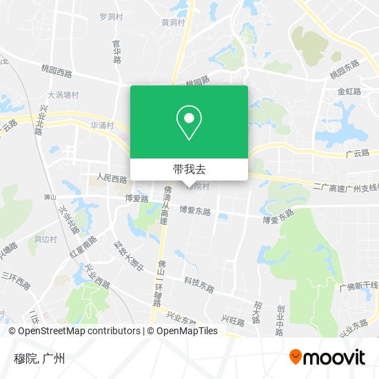 穆院地图
