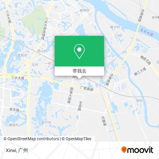Xinxi地图