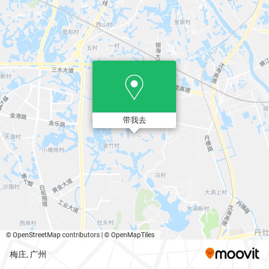 梅庄地图