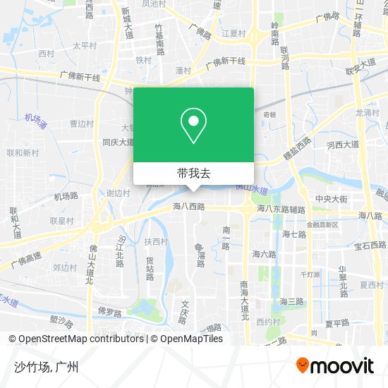 沙竹场地图