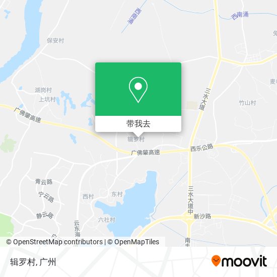辑罗村地图