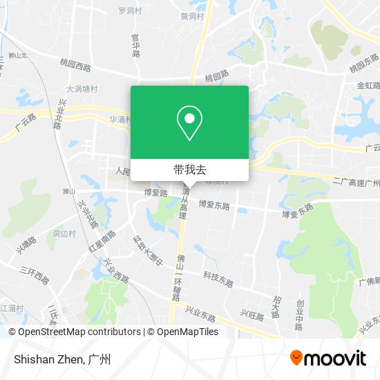 Shishan Zhen地图