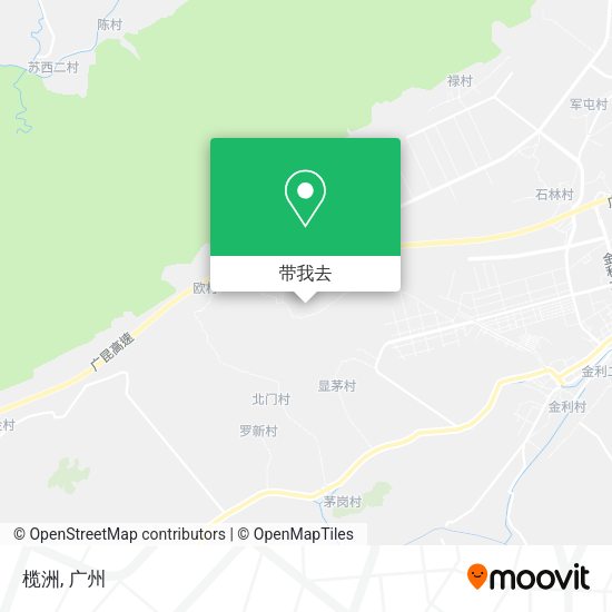 榄洲地图