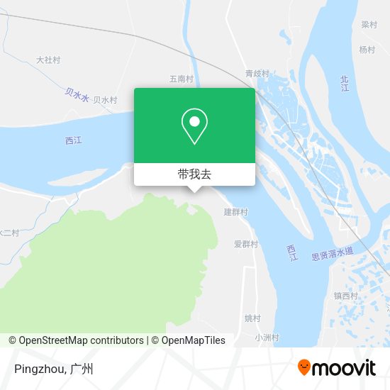 Pingzhou地图