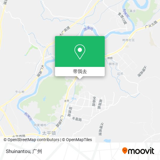 Shuinantou地图