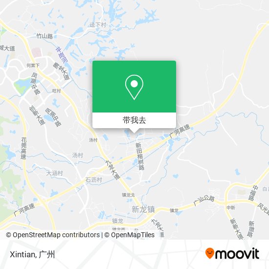 Xintian地图