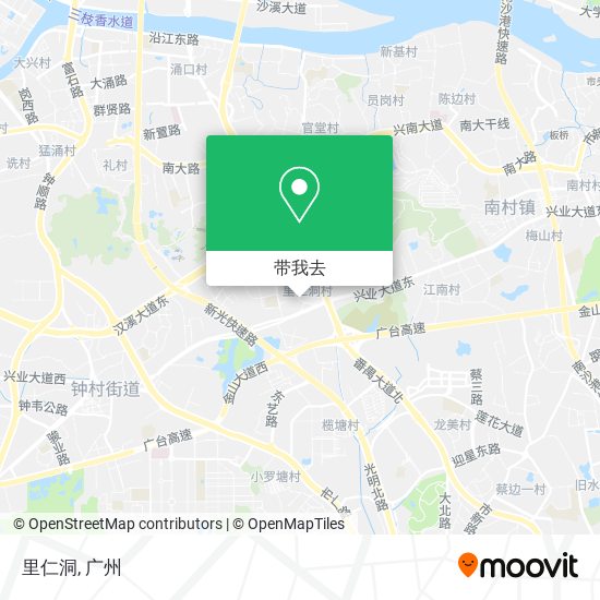 里仁洞地图