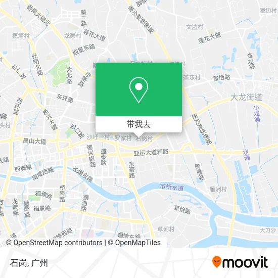 石岗地图