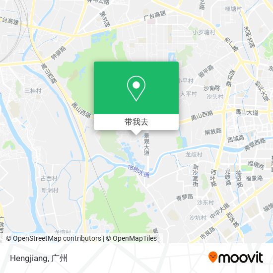 Hengjiang地图
