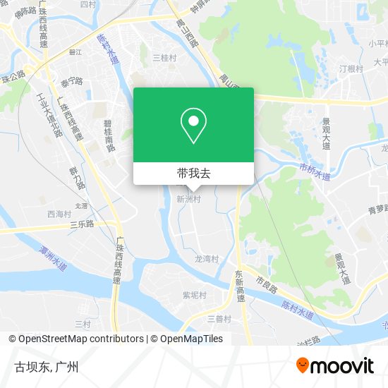 古坝东地图