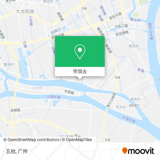 五枕地图