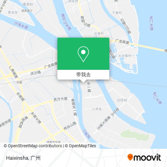 Haixinsha地图
