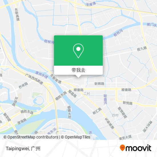 Taipingwei地图