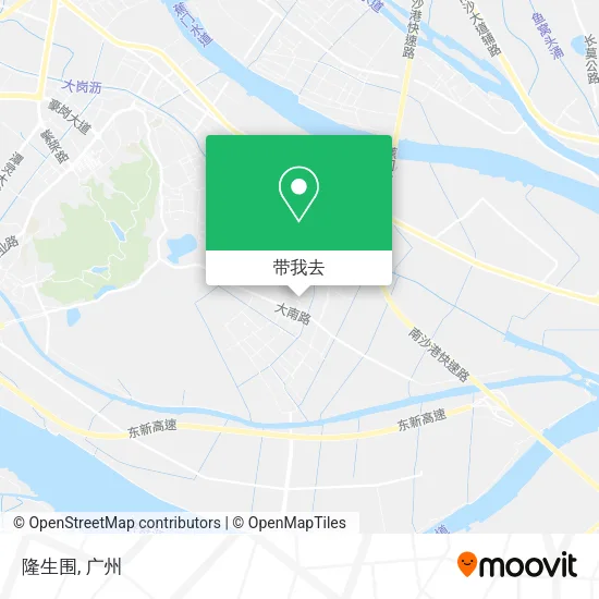 隆生围地图