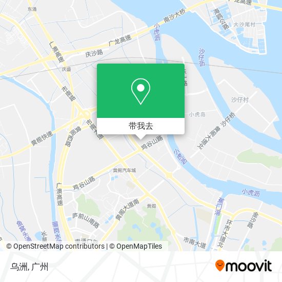 乌洲地图