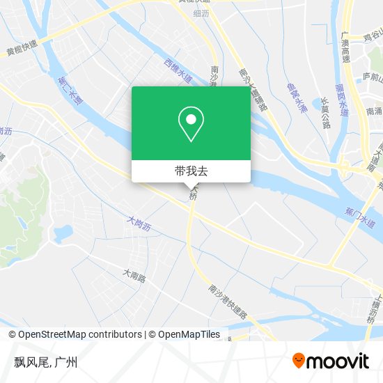 飘风尾地图