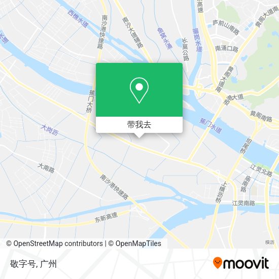 敬字号地图