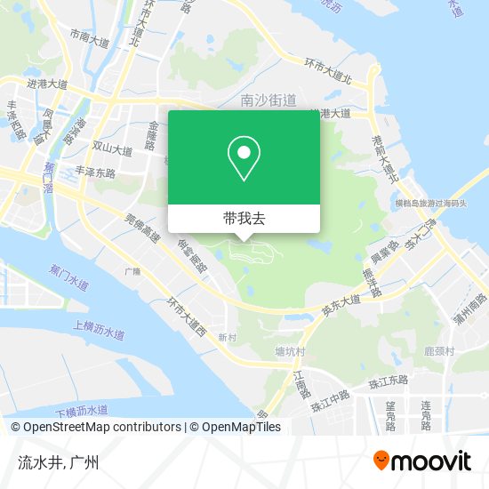 流水井地图