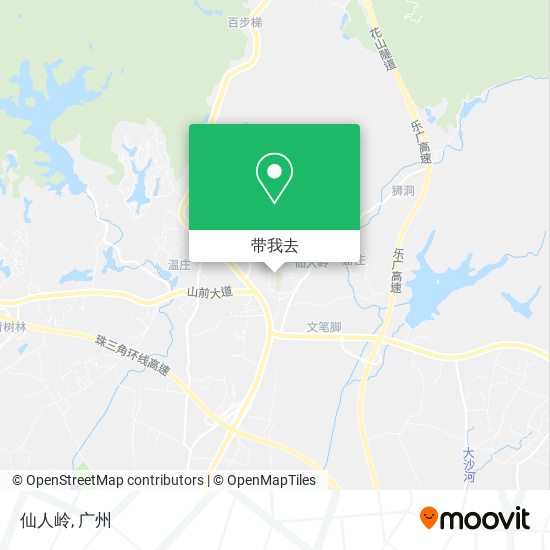 仙人岭地图