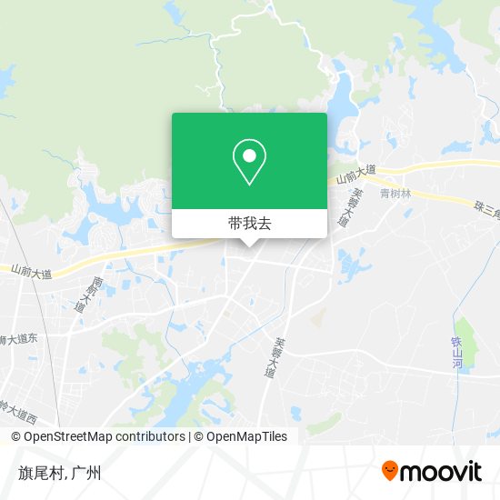 旗尾村地图