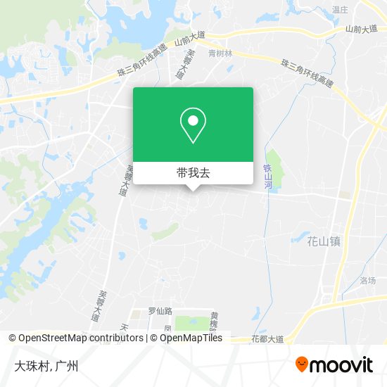 大珠村地图