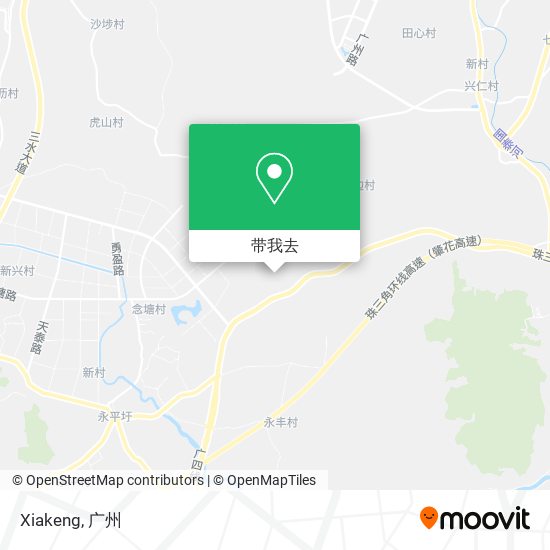 Xiakeng地图