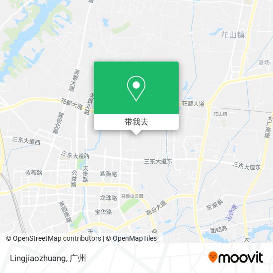 Lingjiaozhuang地图