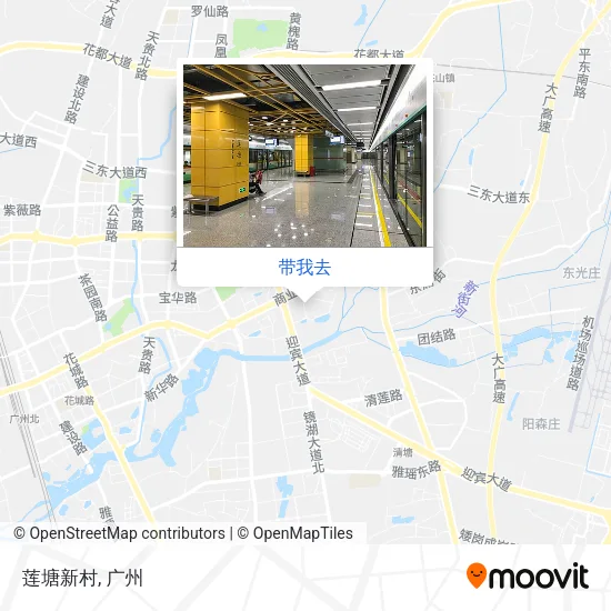 莲塘新村地图