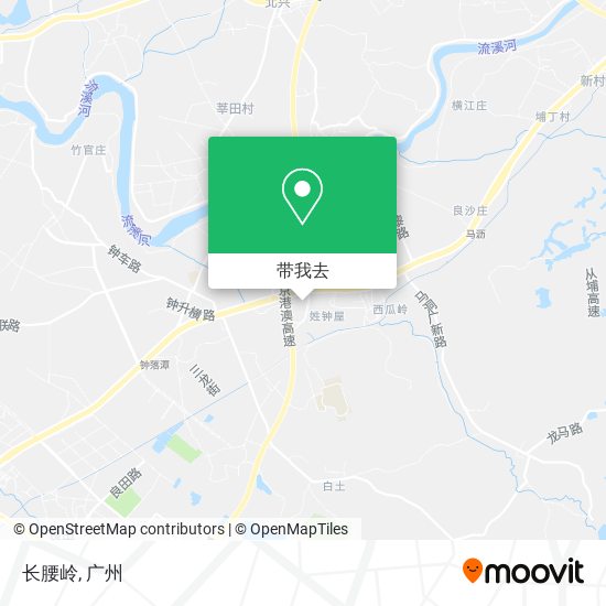 长腰岭地图