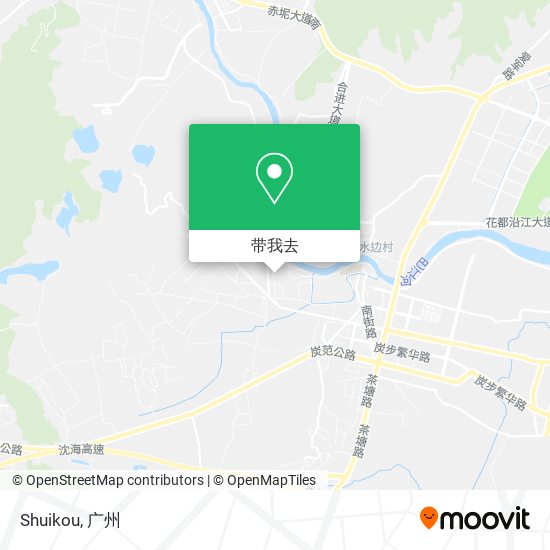 Shuikou地图