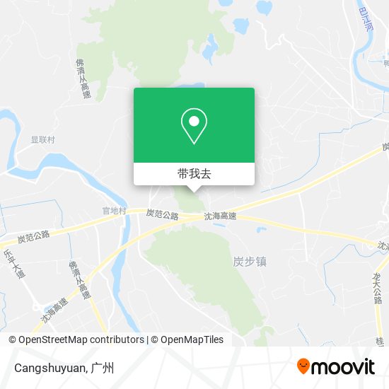 Cangshuyuan地图