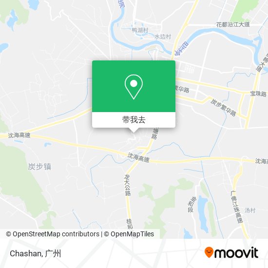 Chashan地图