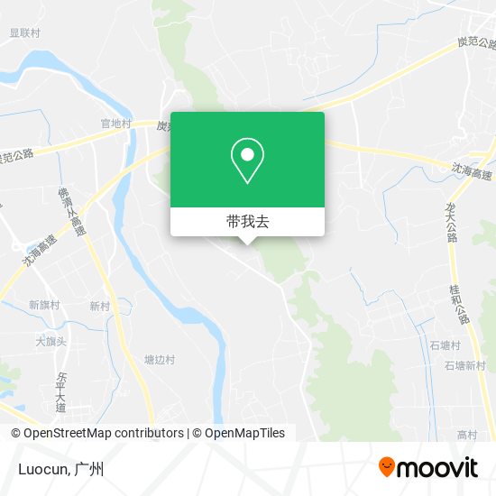 Luocun地图