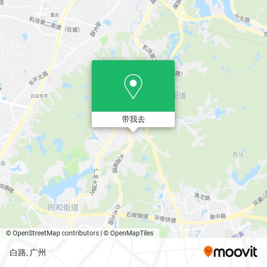 白路地图