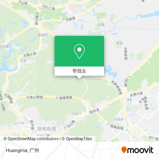 Huangma地图