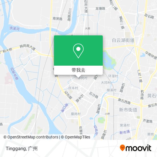 Tinggang地图