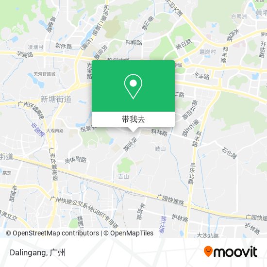 Dalingang地图
