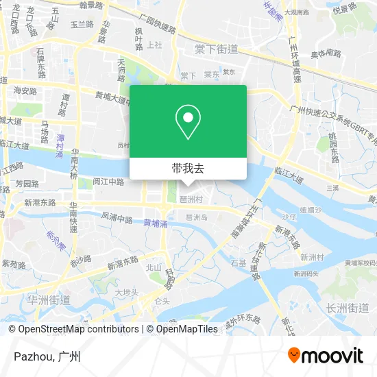 Pazhou地图