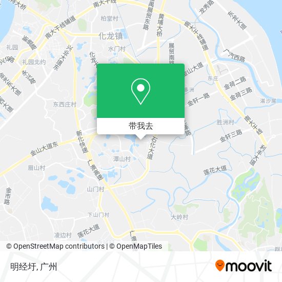 明经圩地图