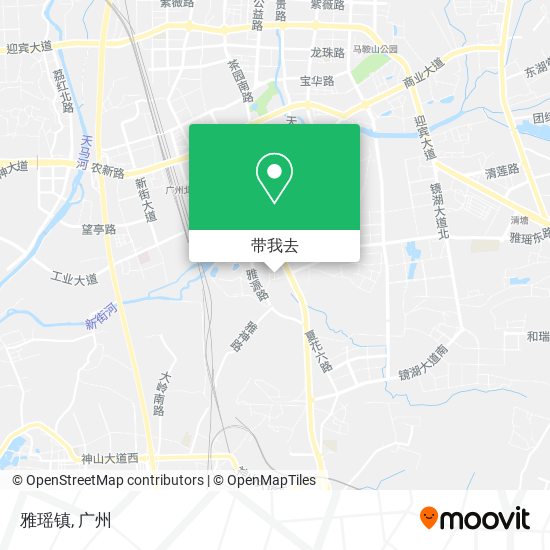 雅瑶镇地图