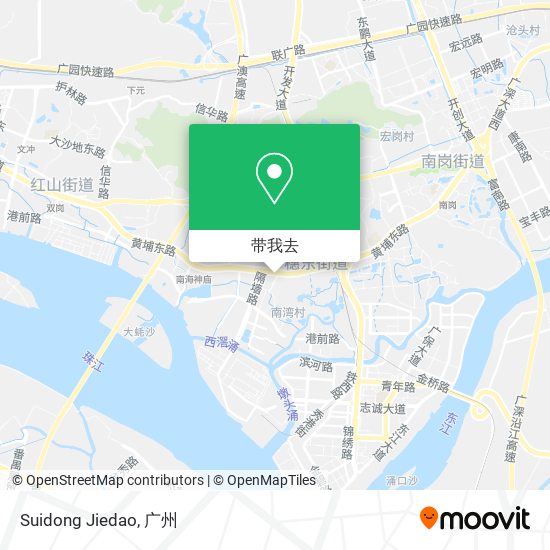 Suidong Jiedao地图