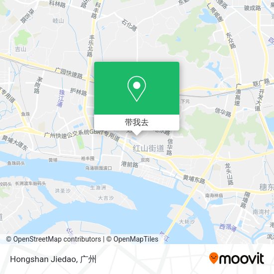 Hongshan Jiedao地图
