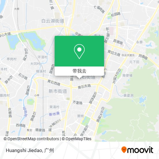Huangshi Jiedao地图