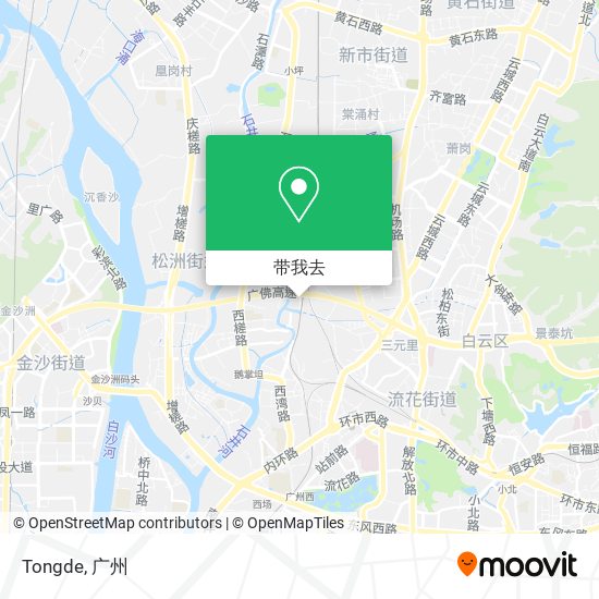 Tongde地图