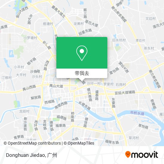 Donghuan Jiedao地图