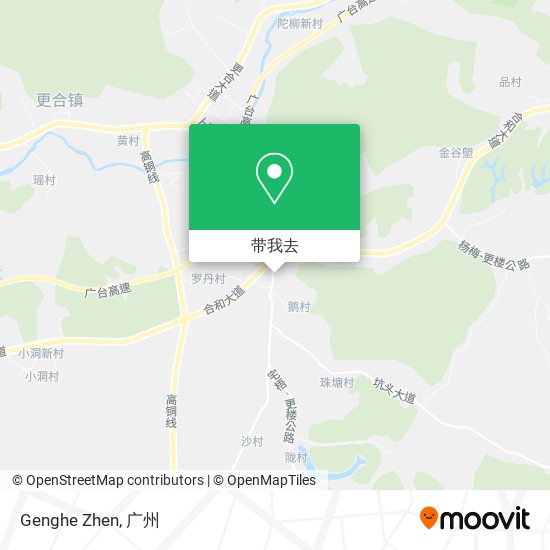 Genghe Zhen地图