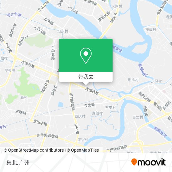 集北地图