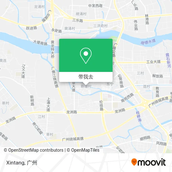 Xintang地图